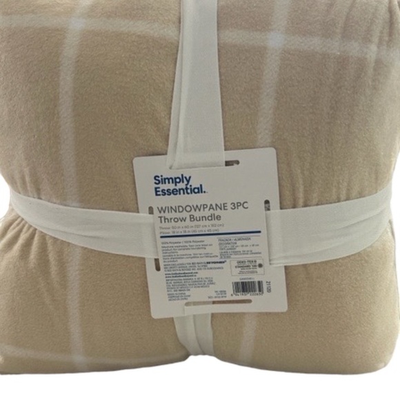 Simply Essential Corduroy 3pc THROW BUNDLE - Picture 3 of 4